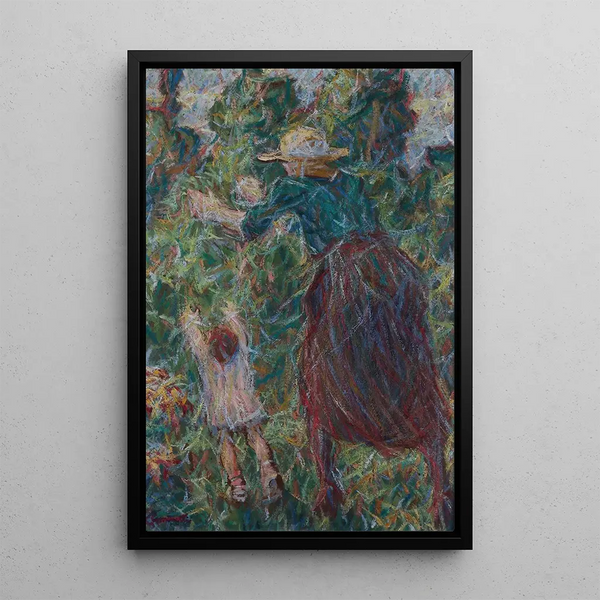 Papillons - Giuseppe Cominetti — cuadro enmarcado en la pared
