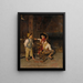 Children's Games - Giuseppe Costantini — framed artwork on a wall