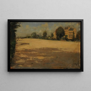 Giuseppe De Nittis - Paisaje Avenue du Bois de Boulogne.webp