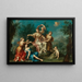 Alegoría de la Primavera - Giuseppe Marchesi — cuadro enmarcado en la pared