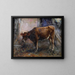 Vaca - Giuseppe Pennasilico — cuadro enmarcado en la pared