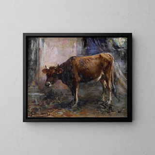 Vaca - Giuseppe Pennasilico — cuadro enmarcado en la pared