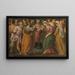 El matrimonio de José y María - Giuseppe Porta — cuadro enmarcado en la pared
