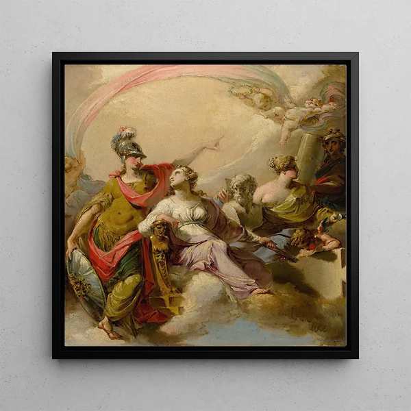 Giuseppe Santi - Minerva Defending The Arts.webp