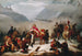 Le pape Pie VII franchissant les Alpes - Giuseppe Sogni — artwork view