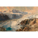 Reproduction of the painting Glacier de Grand Croux, Cogne - Edward Theodore Compton