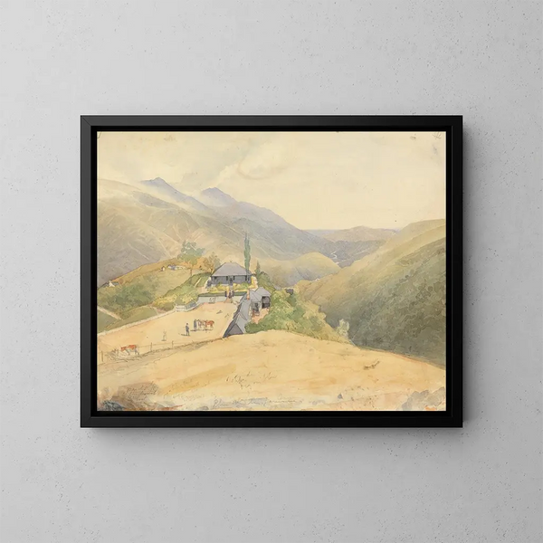 Mont Clifton - Godfrey Thomas Vigne — cuadro enmarcado en la pared