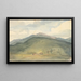 Mont Washington - Godfrey Thomas Vigne — framed artwork on a wall
