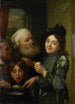 Cada uno con su gusto - Godfried Schalcken — vista de la obra