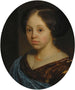 Retrato de una niña - Godfried Schalcken — vista de la obra