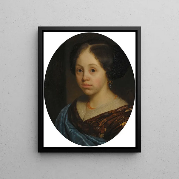 Godfried Schalcken - Portrait Of A Girl.webp