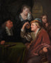 L'examen médical - Godfried Schalcken — vista de la obra