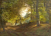 Un bosque cerca del castillo de Frederiksborg - Godtfred Rump — vista de la obra