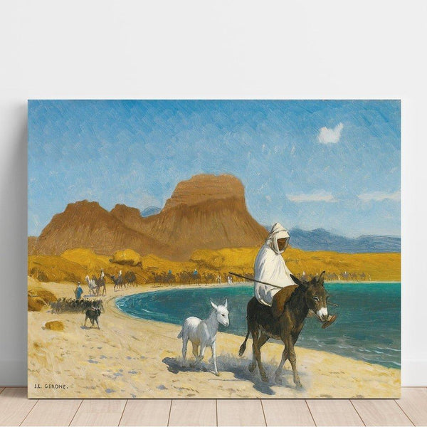 Reproduction of the painting Gulf of Akaba - Jean-Léon Gérôme