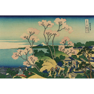 Goten-yama Hill, Shinagawa on the Tokaido - Katsushika Hokusai | Reproduction Tableau Décoration murale affiche copie