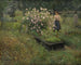 Escena de cementerio - Gottfrid Kallstenius — vista de la obra
