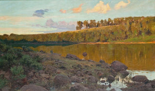 Gottfrid Kallstenius - Lake in the Forest.webp