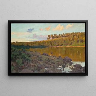 Gottfrid Kallstenius - Lake in the Forest.webp