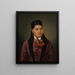 Niña maorí - Gottfried Lindauer — cuadro enmarcado en la pared