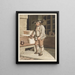 The Bernese Milkman - Gottfried Mind — framed artwork on a wall