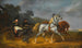 Alexander I and his coachman Ilya Baikov - Gottlob Alexander Sauerweid — artwork view