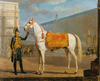 El caballo de Napoleón - Gottlob Alexander Sauerweid — vista de la obra