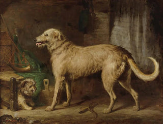 El perro de caza - Gourlay Steell — vista de la obra