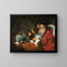 The Blessing of Jacob by Isaac - Govert Flinck — framed artwork on a wall