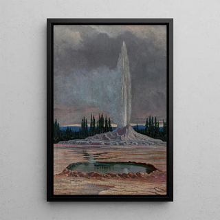 Grafton Tyler Brown - Castle Geyser Yellowstone National Park.webp