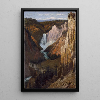 Grafton Tyler Brown - View of the Lower Falls Grand Canyon of the Yellowstone.webp
