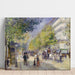 Reproduction of the painting Grand Boulevards Painting - Pierre-Auguste Renoir