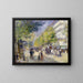 Reproduction of the painting Grand Boulevards Painting - Pierre-Auguste Renoir