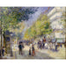 Reproduction of the painting Grand Boulevards Painting - Pierre-Auguste Renoir