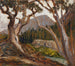 El Longs Peak desde Loch Vale, Estes Park, Colorado - Grant Wood — vista de la obra