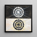 Grupo IXSUW No 8 El cisne No 8 - Hilma af Klint — cuadro enmarcado en la pared