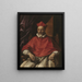 Cardinal Francesco Cennini - Guercino — framed artwork on a wall
