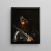 Mars Painting - Guercino — framed artwork on a wall