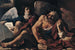 San Mateo y el ángel - Guercino — vista de la obra