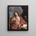 La Madeleine penitente - Guercino — cuadro enmarcado en la pared
