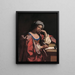 La Sibila persa - Guercino — cuadro enmarcado en la pared