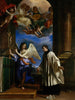 La vocación de san Luis de Gonzaga - Guercino — vista de la obra