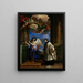 La vocación de san Luis de Gonzaga - Guercino — cuadro enmarcado en la pared