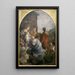 Adoración de los Reyes Magos - Guido Reni — cuadro enmarcado en la pared