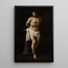 Christ at the Column - Guido Reni — framed artwork on a wall
