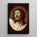 Cabeza de Cristo coronada de espinas - Guido Reni — cuadro enmarcado en la pared