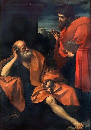 Guido Reni - Paul Rebukes the Repentant Peter.webp
