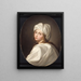 Retrato de Beatriz Cenci - Guido Reni — cuadro enmarcado en la pared