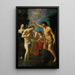 The Baptism of Christ - Guido Reni — framed artwork on a wall