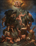 La Caída de los Gigantes - Guido Reni — vista de la obra