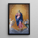 L'Immaculée Conception - Guido Reni — framed artwork on a wall